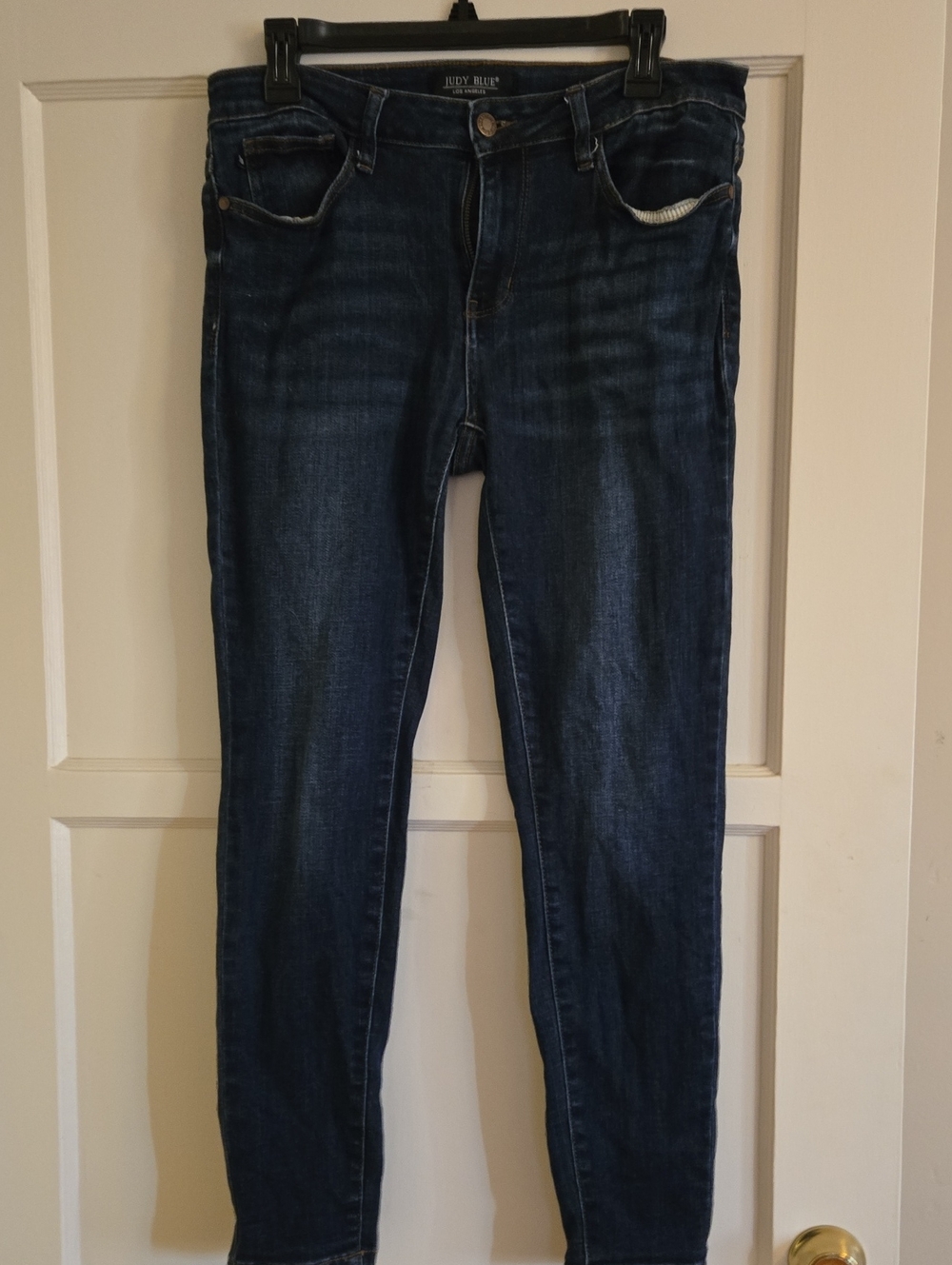 Judy Blue Women's Skinny Jeans in Dark Indigo Wash